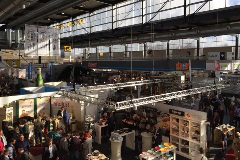 Blick in die Messehalle zur Nord Gastro | © Tourismus und Stadtmarketing Husum GmbH