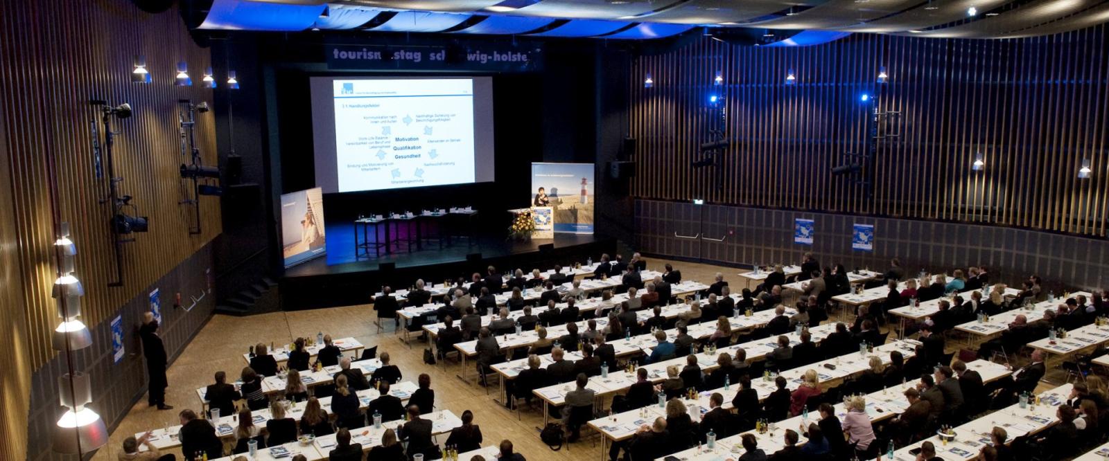 Tagung in Husum (Tourismustag Schleswig-Holstein)